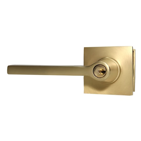 Emtek Satin Brass Entry 5122HLOUS4LH 5122HLOUS4LH